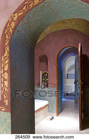 Open door of bathroom View Large Photo Image Stock Photo - Open door of bathroom . Fotosearch