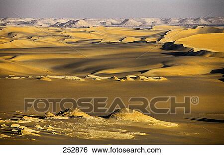 Panoramic view of desert, Egypt View Large Photo Image Stock Photograph - Panoramic view of desert, Egypt . Fotosearch