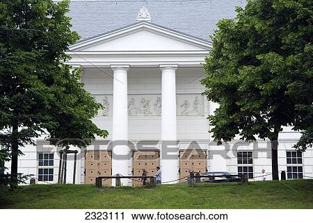 People in front of theater building, Putbus, Ruegen, Mecklenburg-Western Pomerania, Germany View Large Photo Image Stock Image - People in front of theater building, Putbus, Ruegen, Mecklenburg-Western Pomerania, Germany . Fotosearch