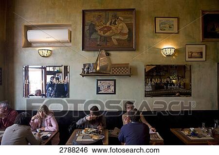 People in restaurant, Marseille, Bouches-du-Rhone, Provence-Alpes-Cote d'Azur, France View Large Photo Image Stock Photograph - People in restaurant, Marseille, Bouches-du-Rhone, Provence-Alpes-Cote d'Azur, France . Fotosearch