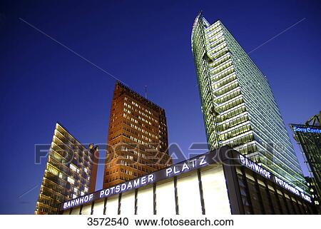 Potsdamer Platz, Berlin, Germany, Europe View Large Photo Image Stock Image - Potsdamer Platz, Berlin, Germany, Europe . Fotosearch