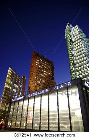 Potsdamer Platz, Berlin, Germany, Europe View Large Photo Image Stock Image - Potsdamer Platz, Berlin, Germany, Europe . Fotosearch