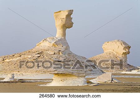 Rock formations in desert, Farafra Oasis, Egypt View Large Photo Image Stock Image - Rock formations in desert, Farafra Oasis, Egypt . Fotosearch