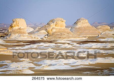 Rock formations in desert, Farafra Oasis, Egypt View Large Photo Image Stock Photography - Rock formations in desert, Farafra Oasis, Egypt . Fotosearch