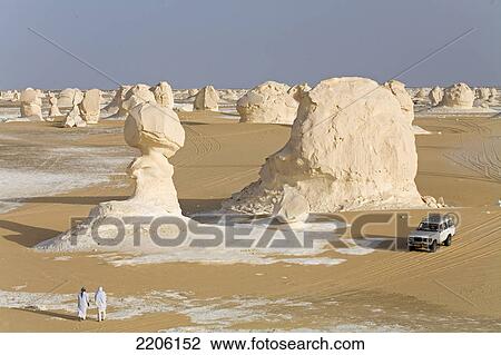 Rock formations in desert, White Desert, Farafra Oasis, Egypt View Large Photo Image Stock Image - Rock formations in desert, White Desert, Farafra Oasis, Egypt . Fotosearch