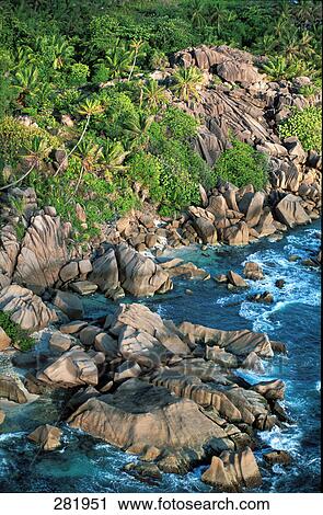 Rock formations in sea View Large Photo Image Stock Image - Rock formations in sea . Fotosearch