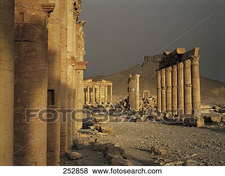 Ruins of columns View Large Photo Image Stock Photo - Ruins of columns . Fotosearch