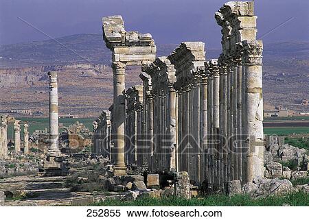 Ruins of columns View Large Photo Image Stock Photography - Ruins of columns . Fotosearch