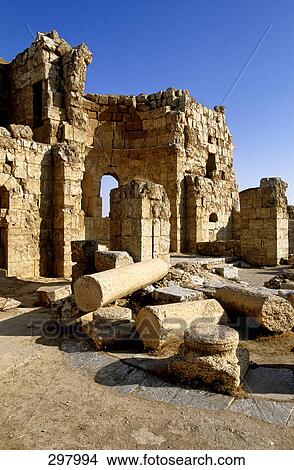 Ruins of roman city, Maaloula, Syria View Large Photo Image Picture - Ruins of roman city, Maaloula, Syria . Fotosearch