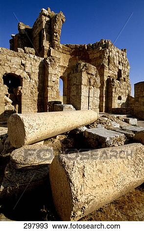Ruins of roman city, Maaloula, Syria View Large Photo Image Stock Image - Ruins of roman city, Maaloula, Syria . Fotosearch