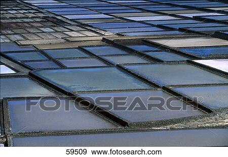 Salt flats near the sea, Lanzarote, Canary Islands, Spain View Large Photo Image Stock Photo - Salt flats near the sea, Lanzarote, Canary Islands, Spain . Fotosearch