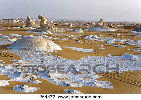 Sand and rocks in desert, Farafra, Libyan Desert, Egypt View Large Photo Image Stock Photo - Sand and rocks in desert, Farafra, Libyan Desert, Egypt . Fotosearch