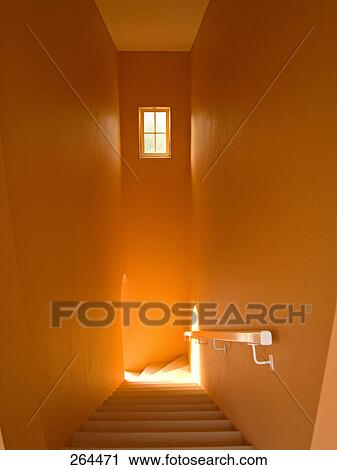 Stock Image - Staircase in hotel, Algarve, Portugal . Fotosearch