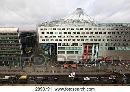 Street scene at Potsdamer Platz, Germany, Berlin View Large Photo Image Stock Image - Street scene at Potsdamer Platz, Germany, Berlin . Fotosearch
