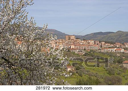 Town on landscape, Madonie Mountains Natural Park, Italy View Large Photo Image Stock Image - Town on landscape, Madonie Mountains Natural Park, Italy . Fotosearch