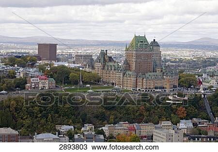 View of Hotel Chateau Frontenac, Canada, Quebec, Quebec City View Large Photo Image Stock Image - View of Hotel Chateau Frontenac, Canada, Quebec, Quebec City . Fotosearch