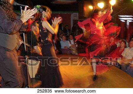 Woman dancing in traditional clothing, Granada, Andalusia, Spain View Large Photo Image Stock Photography - Woman dancing in traditional clothing, Granada, Andalusia, Spain . Fotosearch