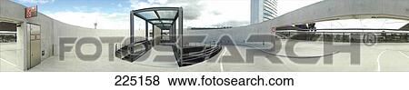 Stock Photo - 360 degrees view of garage . Fotosearch