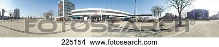 360 degrees view of railway station, Kehl, Baden-Wurttemberg, Germany View Large Photo Image Picture - 360 degrees view of railway station, Kehl, Baden-Wurttemberg, Germany . Fotosearch