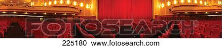 Stock Image - 360 degrees view of theatre, Germany . Fotosearch