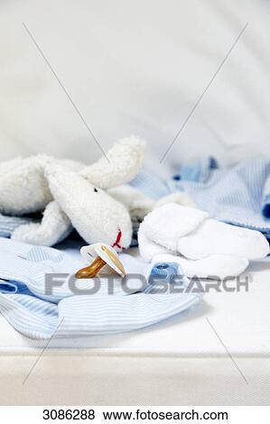 Baby articles, close-up View Large Photo Image Stock Photo - Baby articles, close-up . Fotosearch