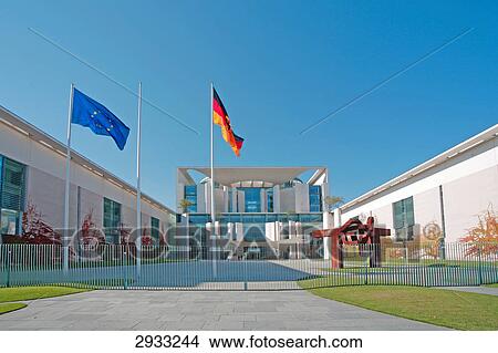 Picture - Bundeskanzleramt, Berlin, Germany . Fotosearch