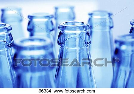 Picture - Close-up of bottles . Fotosearch