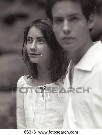 Close-up of brother and sister View Large Photo Image Stock Photograph - Close-up of brother and sister . Fotosearch