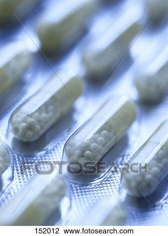 Close-up of capsules in blister pack View Large Photo Image Stock Image - Close-up of capsules in blister pack . Fotosearch