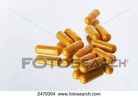 Picture - Close-up of capsules . Fotosearch