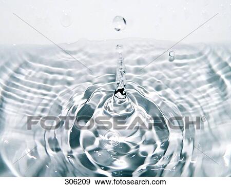 Close-up of drop of water creating ripples View Large Photo Image Stock Photo - Close-up of drop of water creating ripples . Fotosearch
