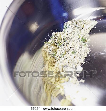 Picture - Close-up of herbs and spices in bowl . Fotosearch