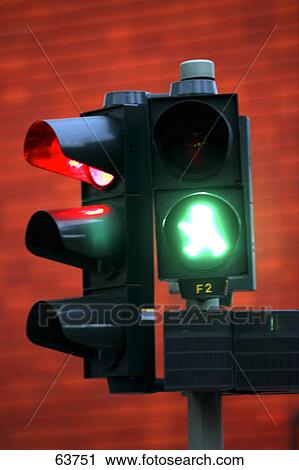 Close-up of pedestrian crossing sign View Large Photo Image Stock Image - Close-up of pedestrian crossing sign . Fotosearch