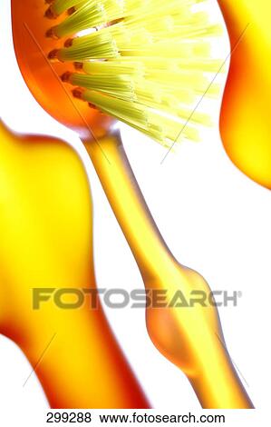 Stock Photo - Close-up of toothbrush . Fotosearch