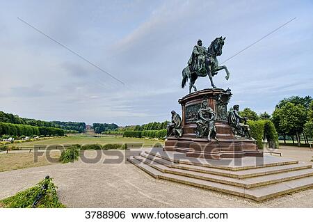 Equestrian Statue Frederick Francis II, castle garden Schwerin, Germany View Large Photo Image Stock Photograph - Equestrian Statue Frederick Francis II, castle garden Schwerin, Germany . Fotosearch