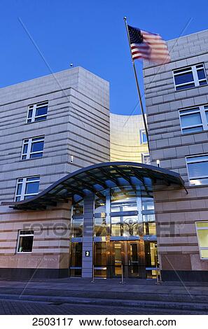 Facade of American embassy, Berlin, Germany View Large Photo Image Stock Photo - Facade of American embassy, Berlin, Germany . Fotosearch