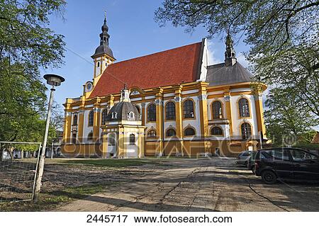 Facade of church, Niederlausitz, Brandenburg, Germany View Large Photo Image Stock Photo - Facade of church, Niederlausitz, Brandenburg, Germany . Fotosearch