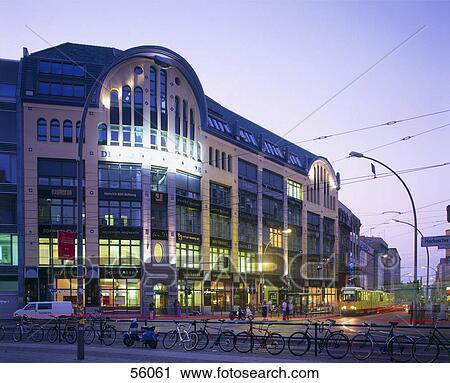 Stock Image - Facade of office building . Fotosearch