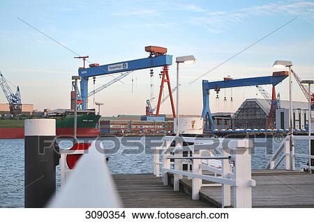 HDW dockyard, Kiel, Schleswig-Holstein, Germany View Large Photo Image Picture - HDW dockyard, Kiel, Schleswig-Holstein, Germany . Fotosearch