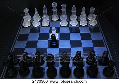 High angle view of chess pieces on chessboard View Large Photo Image Stock Image - High angle view of chess pieces on chessboard . Fotosearch
