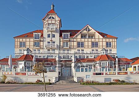 Stock Photography - Holiday house in Kuehlungsborn, Germany . Fotosearch