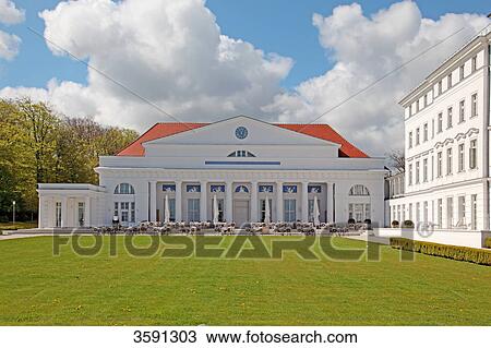 Stock Image - Kempinski Grand Hotel, Heiligendamm, Germany . Fotosearch