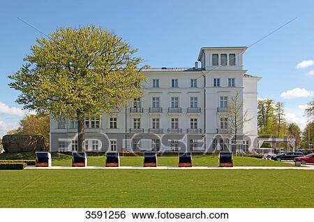 Stock Photograph - Kempinski Grand Hotel, Heiligendamm, Germany . Fotosearch
