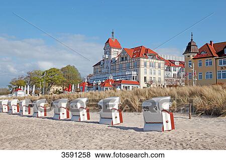 Stock Photo - Kuehlungsborn Beach, Germany . Fotosearch
