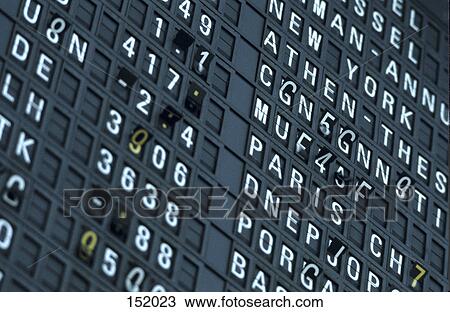 Low angle view of arrival departure board View Large Photo Image Stock Image - Low angle view of arrival departure board . Fotosearch
