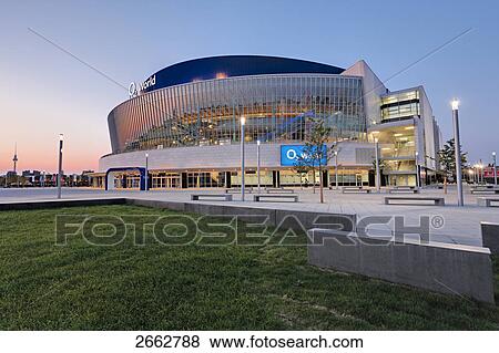 Office building lit up at dusk, O2 world, Kreuzberg, Berlin, Germany View Large Photo Image Stock Photo - Office building lit up at dusk, O2 world, Kreuzberg, Berlin, Germany . Fotosearch