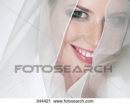 Portrait of bride smiling View Large Photo Image Stock Image - Portrait of bride smiling . Fotosearch
