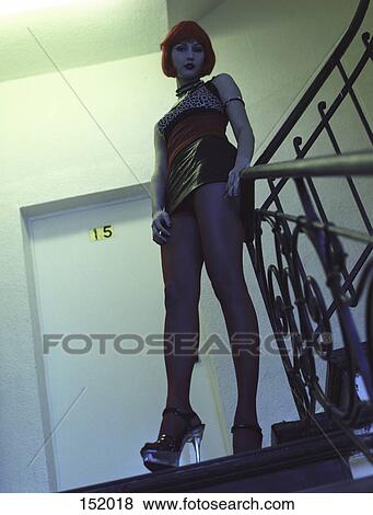 Stock Photo - Prostitute, low angle view . Fotosearch