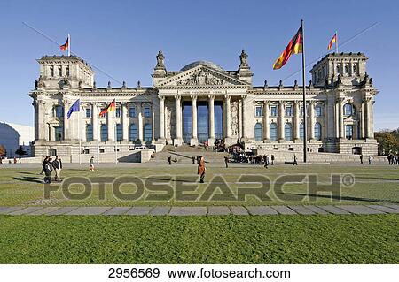 Reichstag building, Berlin, Germany View Large Photo Image Stock Photo - Reichstag building, Berlin, Germany . Fotosearch