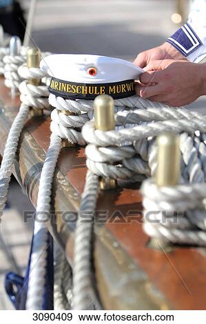 Ropes on Gorch Fock, details View Large Photo Image Stock Photo - Ropes on Gorch Fock, details . Fotosearch